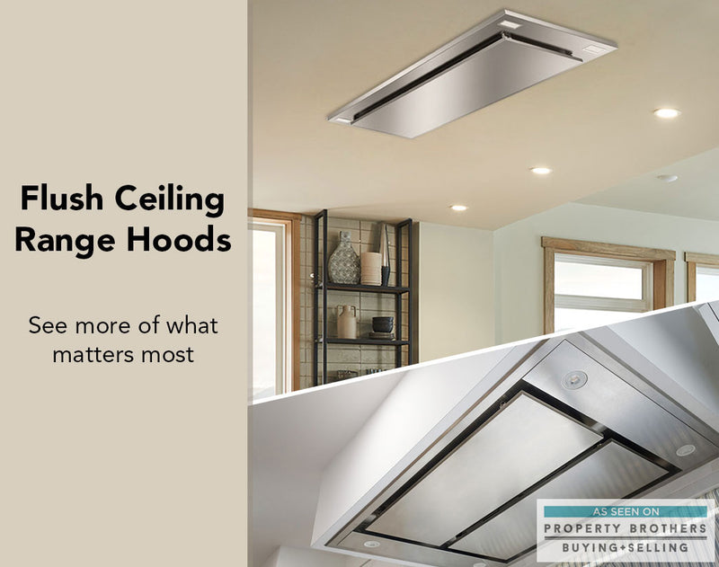 ceiling mount range hoods