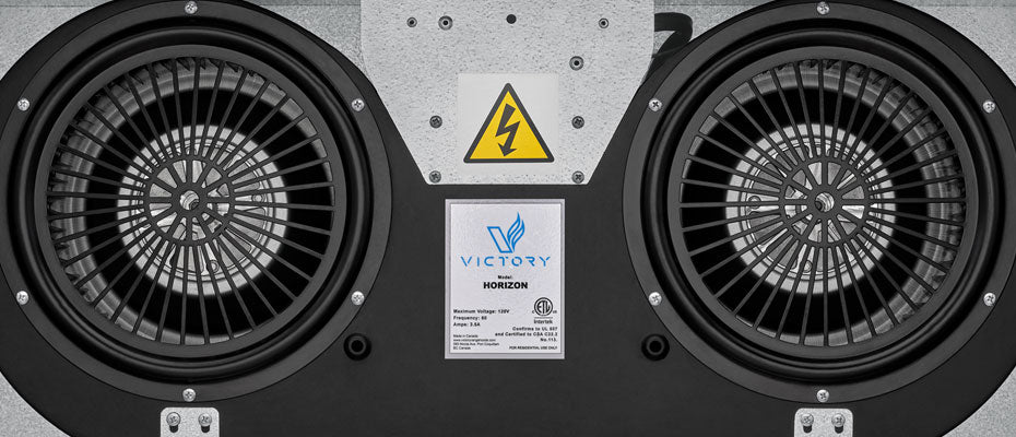 Powerful 900 CFM Double Blower