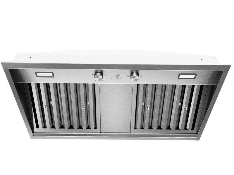 36 Inch Range Hood Insert with 450/600 CFM Remote Blower - VICTORY Q2