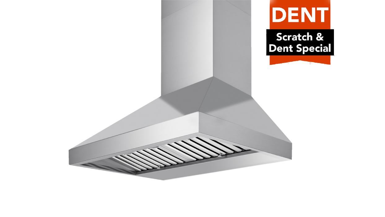 (Dented) 36 Inch 1200 CFM Outdoor Range Hood for Barbeques - VICTORY Twister BBQ