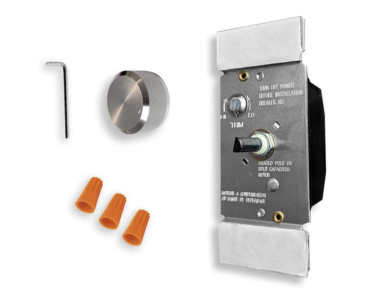 Dimmer set with rotary knob units for VICTORY hood controls