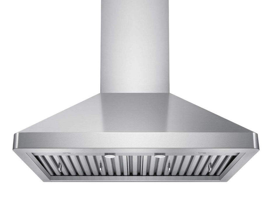 Victory Elegant 600 CFM wall mounted range hood for gas and electric