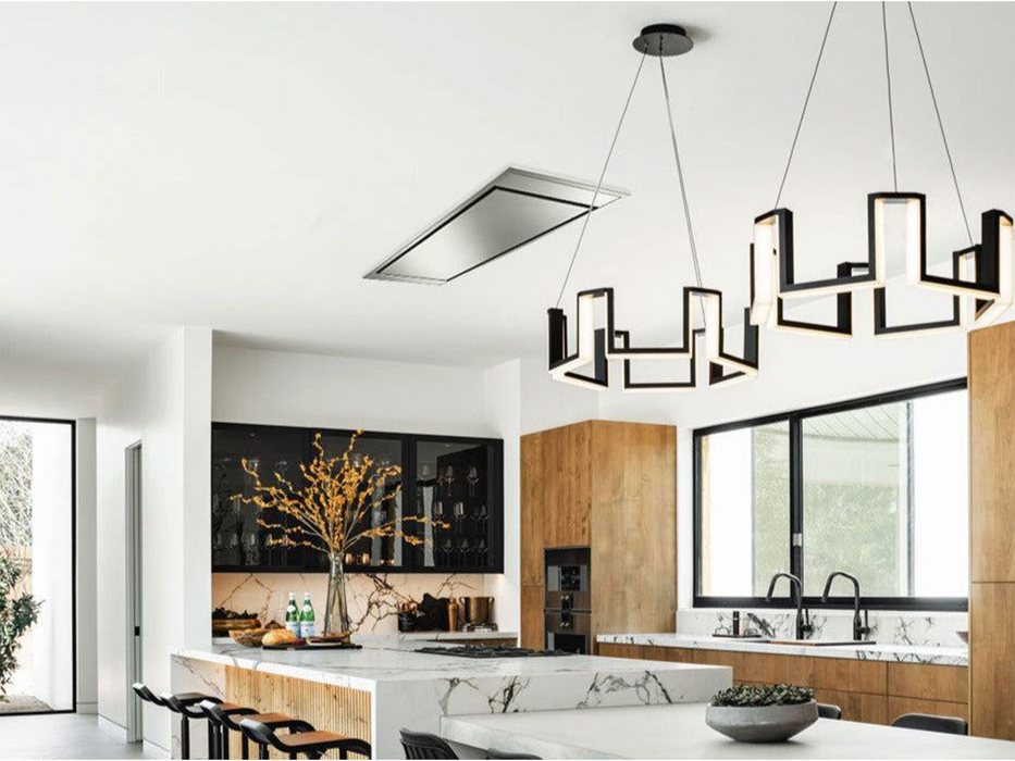 900 CFM Powerful Flush Ceiling Mount Range Hood - VICTORY Horizon