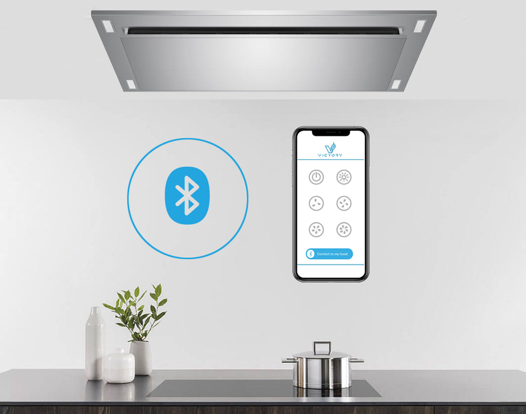 Flush Ceiling Mount Range Hood Victory Sunset — Victory Range Hoods