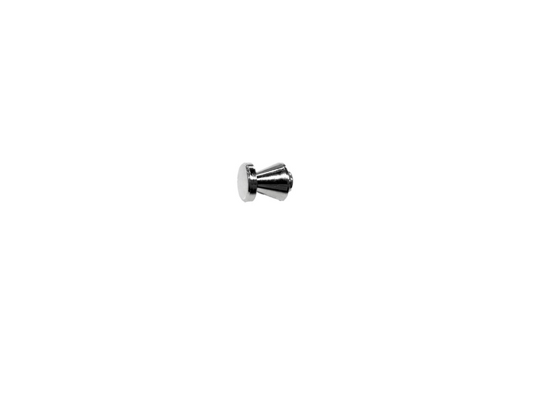 Replacement filter handle knob type close-up on white background