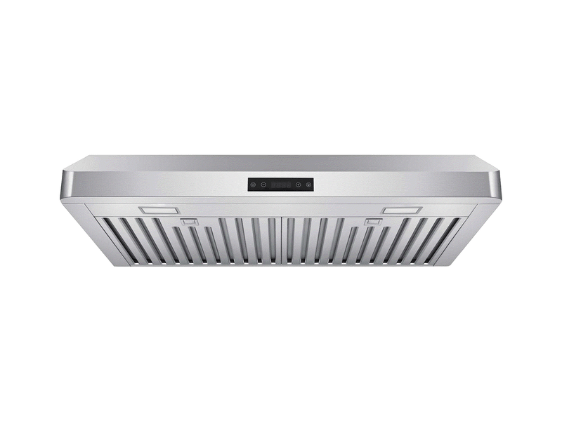 Front view of Victory Luna 30 Inch 600 CFM Under Cabinet Range Hood