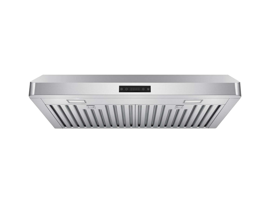 30 Inch 600 CFM Under Cabinet Range Hood with Touch Controls - VICTORY Luna