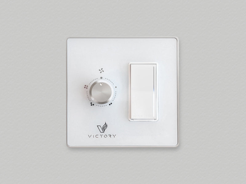 Double wall switch with dimmer for replacement wall switch full set