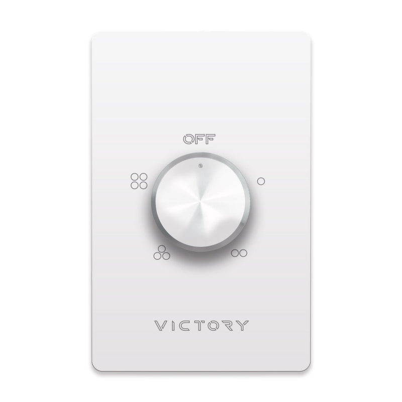 Replacement wall switch full set with single wall switch controls and no lights