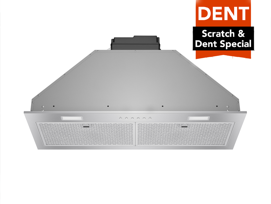 (Dented) 27 Inch 600 CFM Range Hood Insert - VICTORY Q1