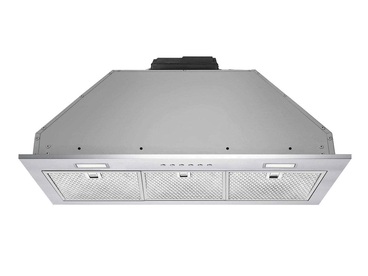36 Inch 600 CFM Range Hood Insert | Victory Q1 LED & Metal Blower