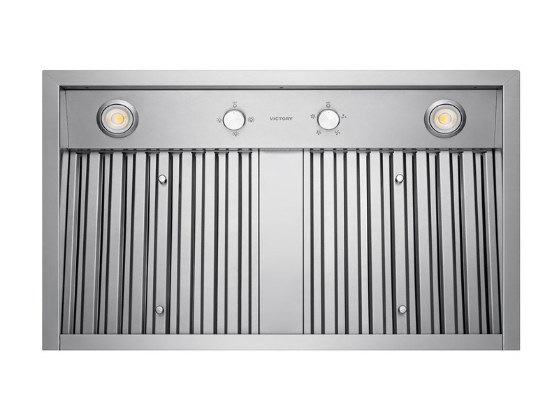 36 Inch Range Hood Insert with 450/600 CFM Remote Blower - VICTORY Q5