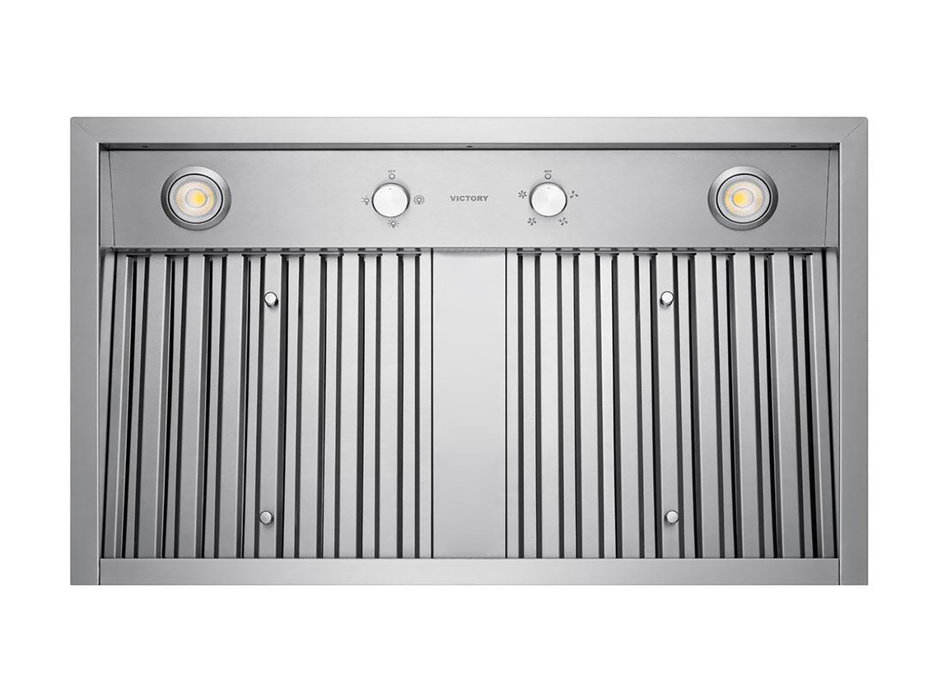 36 Inch Range Hood Insert with 450/600 CFM Remote Blower - VICTORY Q5