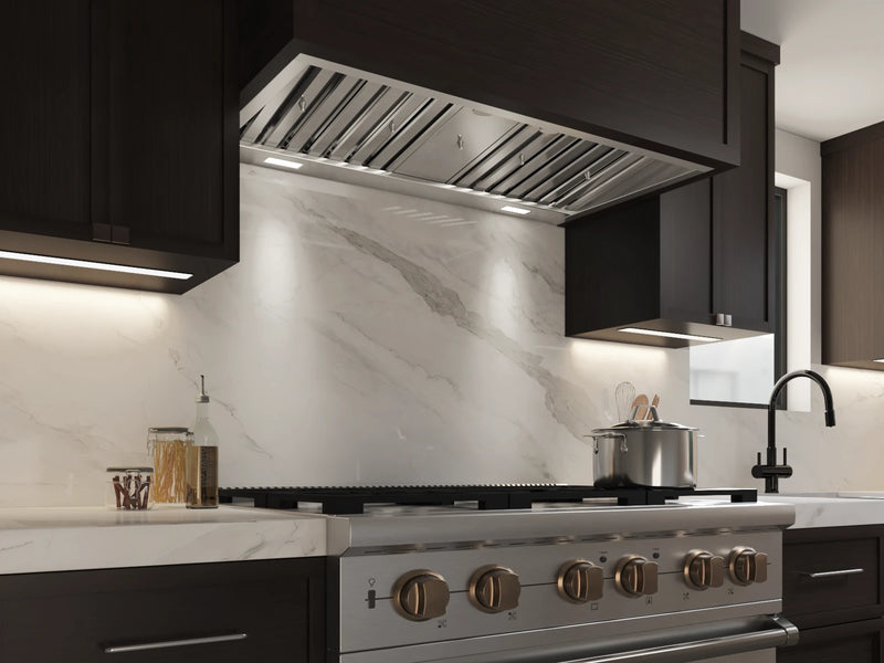 36 Inch Range Hood Insert with 450/600 CFM Remote Blower - VICTORY Q5
