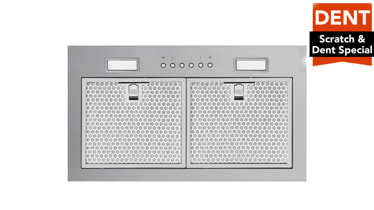 (Dented) 21 Inch 600 CFM Range Hood Insert Power Pack - VICTORY Q6