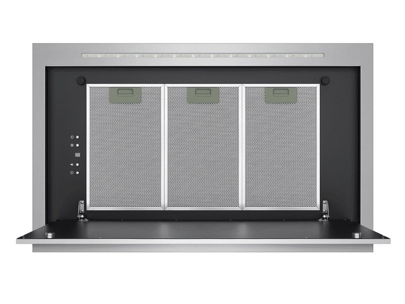 600 CFM Ceiling Mount Range Hood with Remote - VICTORY Sunrise