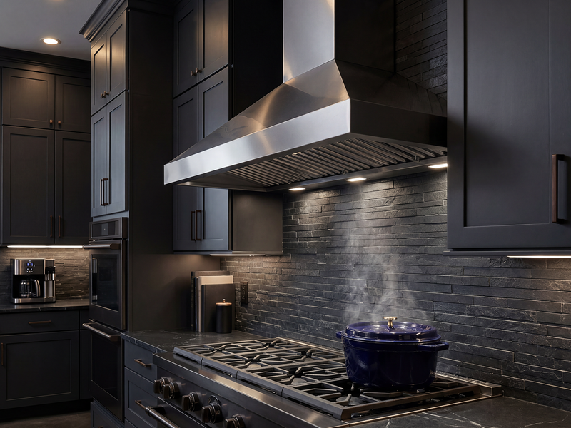48 inch 750 CFM Wall Mount Range Hood - VICTORY Twister