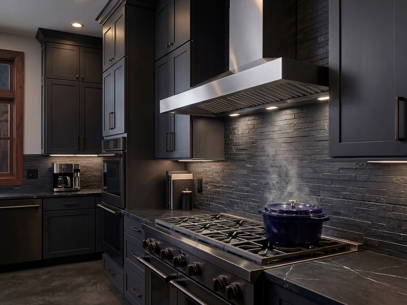 Hotte de cuisine murale 42 pouces 750 CFM - VICTORY Twister