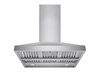 36 Inch Island Range Hood VICTORY Twister with 750 CFM ventilation
