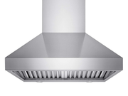 48 Inch 1200 CFM Wall Mount Range Hood with stainless steel filters and dimmable LED lights