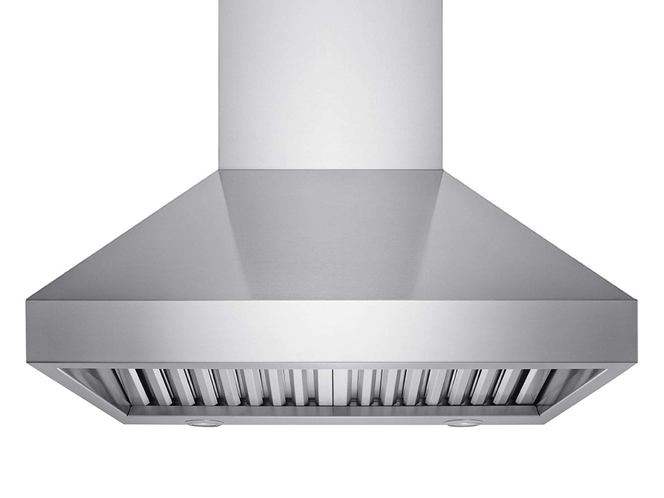 42 Inch Wall Mount Range Hood with 1200 CFM Remote Blower - VICTORY TwisterMAX
