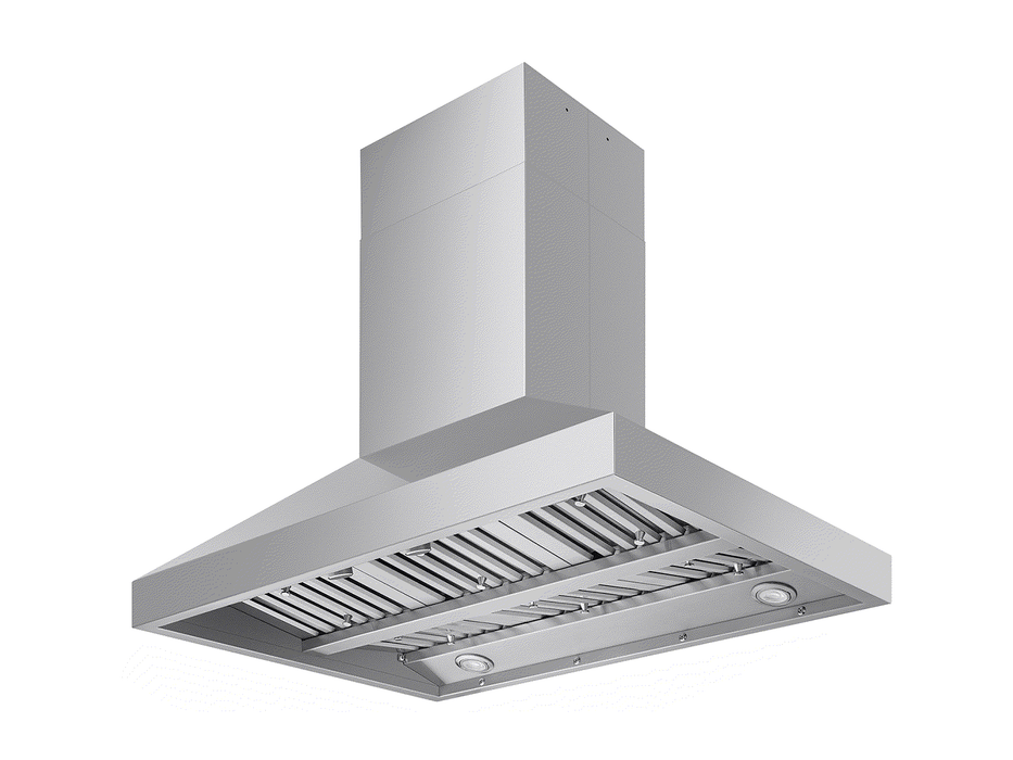 42 Inch Island Range Hood 750 CFM - VICTORY Twister Island