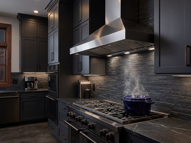 42 Inch Wall Mount Range Hood with 1200 CFM Remote Blower - VICTORY TwisterMAX