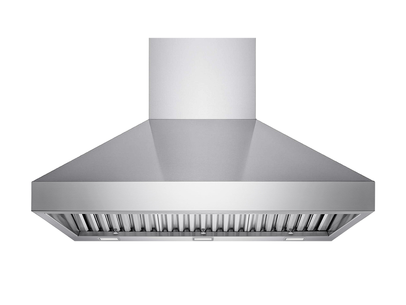 42 Inch Wall Mount Range Hood with 1200 CFM Remote Blower - VICTORY TwisterMAX