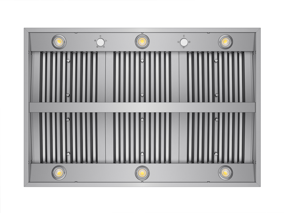 36 Inch Island Range Hood 1200 CFM - VICTORY Twister MAX Island