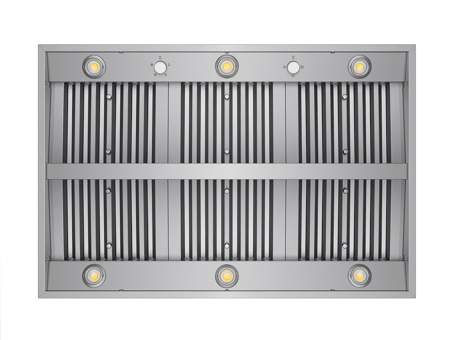 42 Inch Island Range Hood 1200 CFM - VICTORY Twister MAX Island