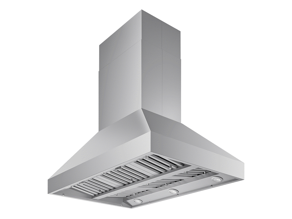 48 Inch Island Range Hood 1200 CFM - VICTORY Twister MAX Island