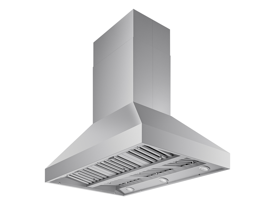 36 Inch Island Range Hood 1200 CFM - VICTORY Twister MAX Island