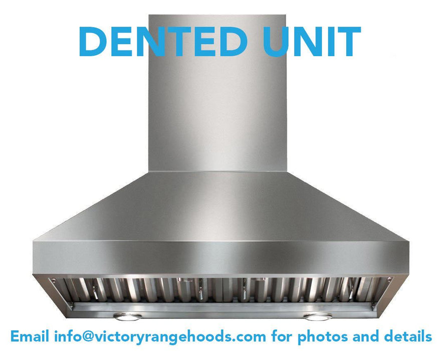 (Dented) 36 Inch 750 CFM Wall Mount Range Hood - VICTORY Twister