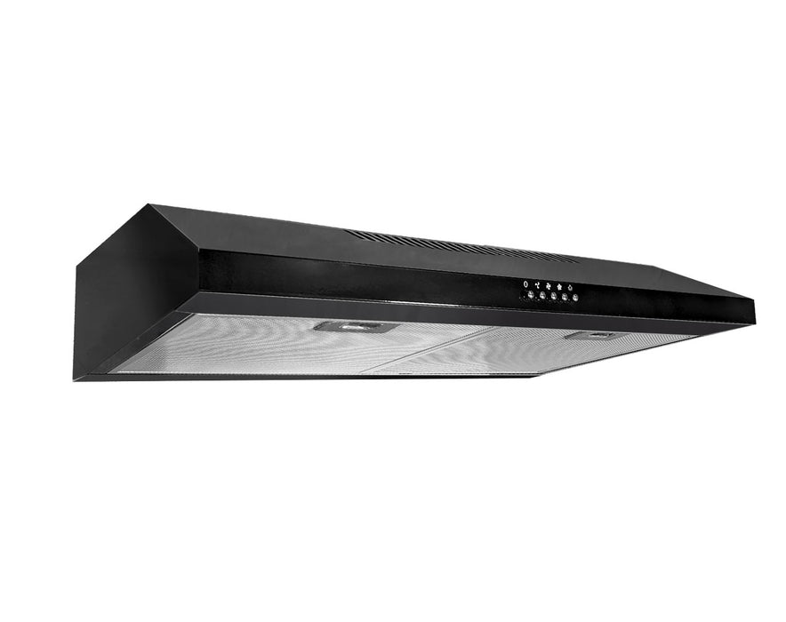 Black 36 Inch Under Cabinet Range Hood 400 CFM - Victory UC400-BK