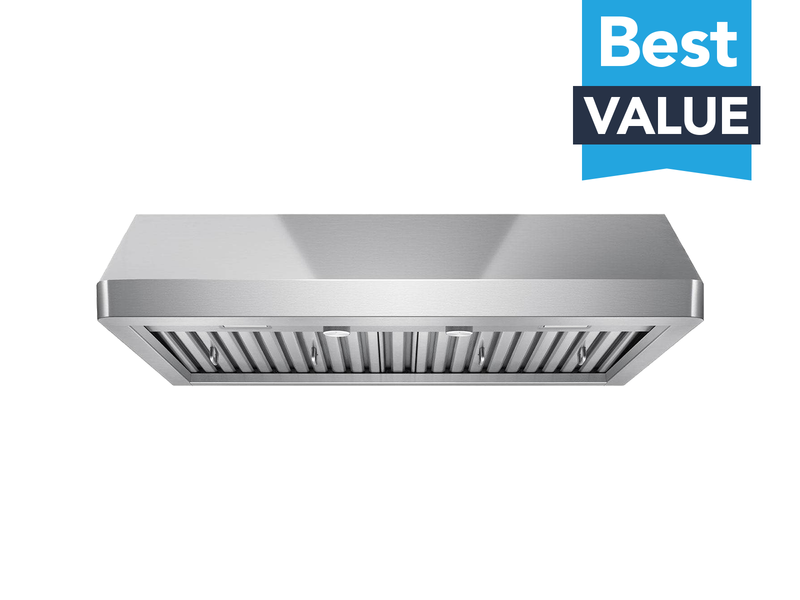 36 Inch Under Cabinet Range Hood with 1000 CFM Remote Blower - VICTORY Verona