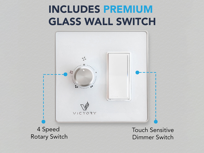 Victory Horizon 900 CFM Double Blower Ceiling Mount Range Hood