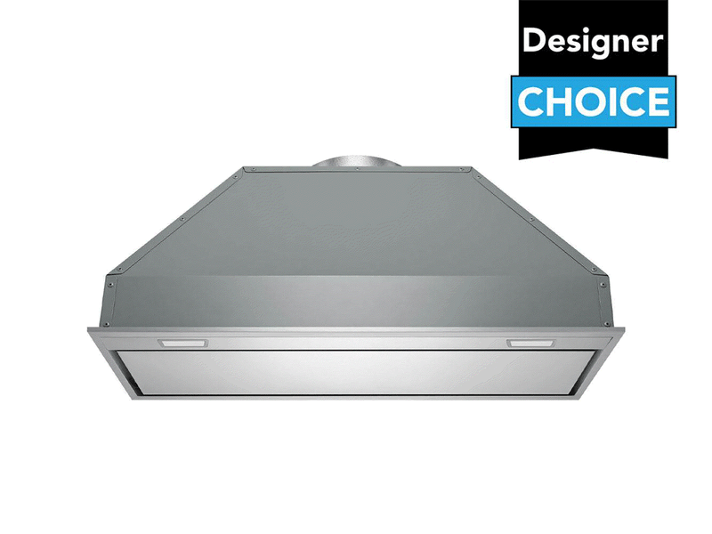 30 Inch 700 CFM stainless steel range hood insert with LED lights and dishwasher safe filter