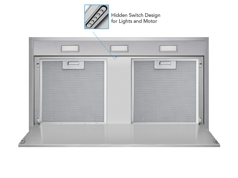 Insert de hotte de cuisinière 36 pouces 700 CFM - VICTORY X2