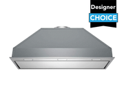 36 inch 700 CFM stainless steel range hood insert with LED lights and dishwasher safe filters