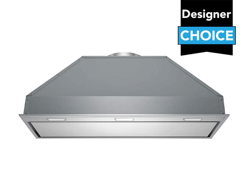 36 inch 700 CFM stainless steel range hood insert with LED lights and dishwasher safe filters