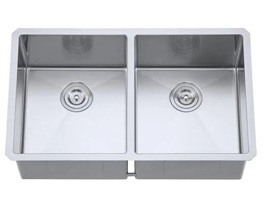 29" Double Bowl Under-Mount Sink - KS520