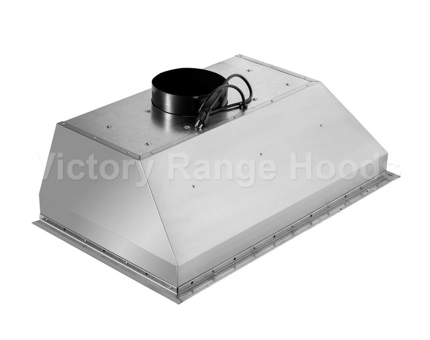 angle view 48 inch insert hood built-in style 900 cfm victory star