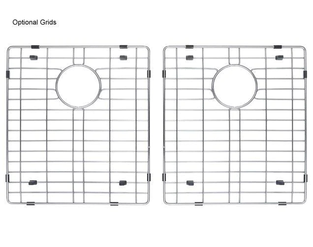 33" Double Bowl Under-Mount Sink - KS528