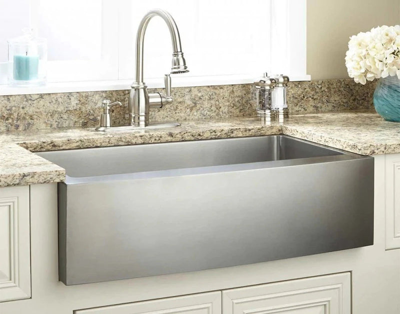 36" Single Bowl Apron Sink - KS124-36