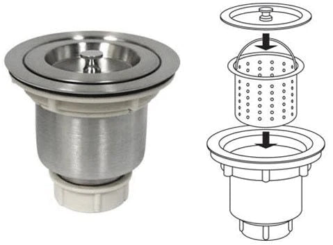 33" Double Bowl Under-Mount Sink - KS528