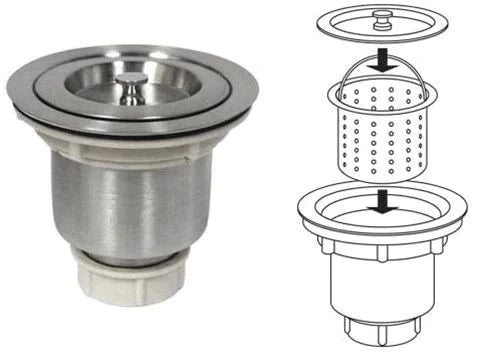 36" Single Bowl Apron Sink - KS124-36