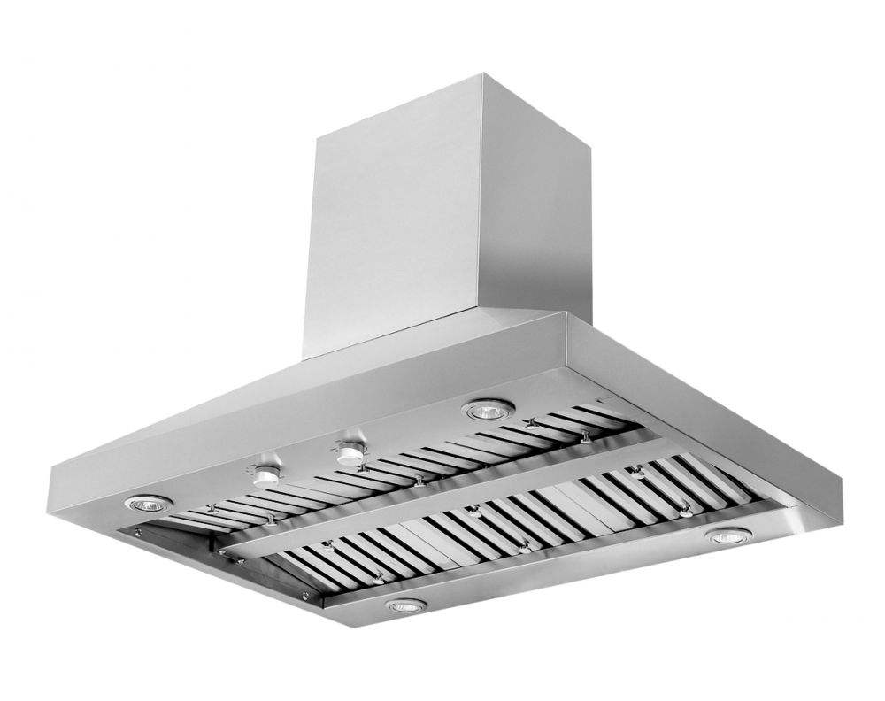 Island Range Hood 42 Inch 750 CFM VICTORY Twister Island — Victory